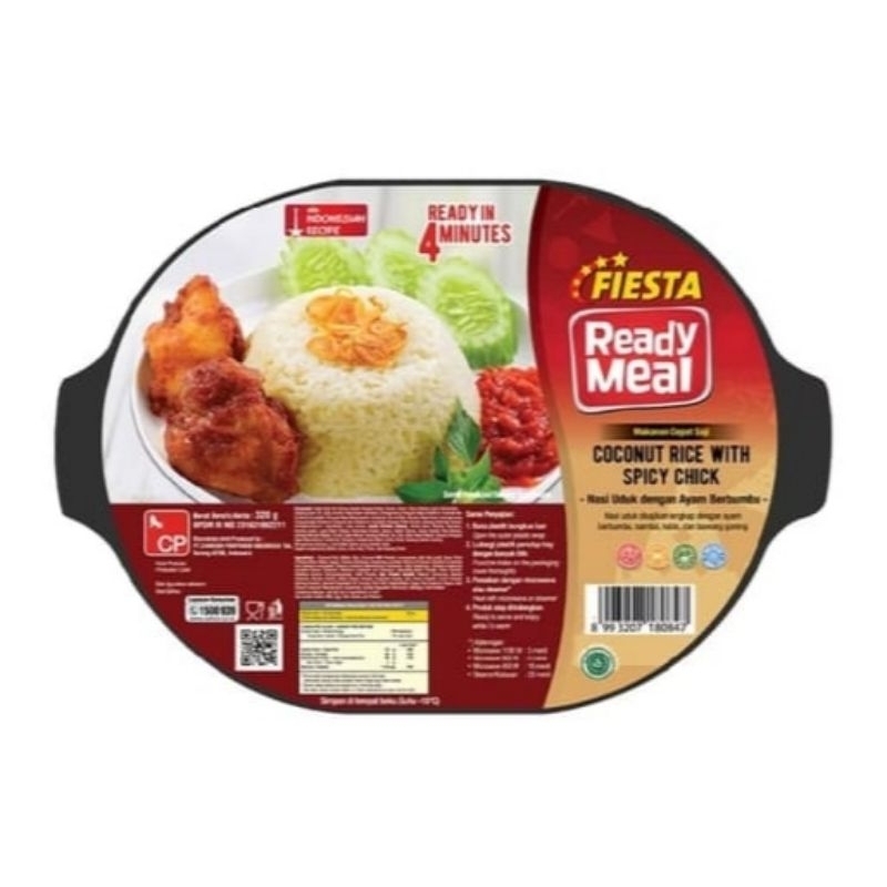 

Fiesta Coconut Rice With Spicy Chick (Nasi Gemuk)