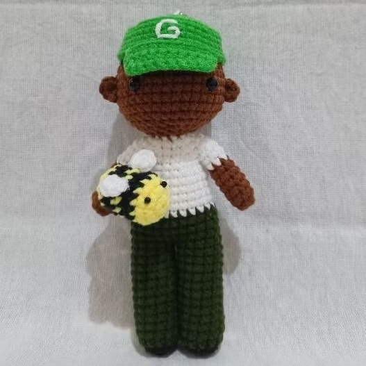 tyler the creator keychain/tyler the creator crochet doll/tyler the creator amigurumi