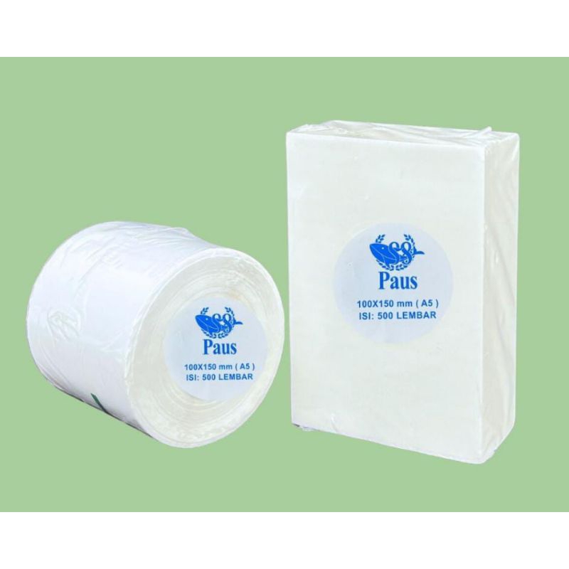 

Kertas Sticker Label Thermal Resi 100x150mm isi 500 Lembar Per Roll