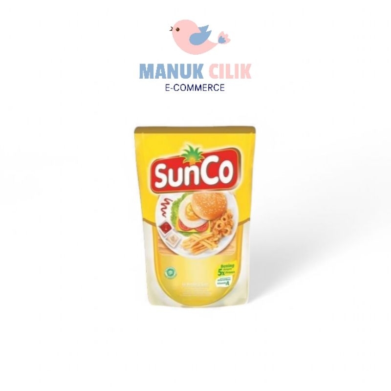 

MINYAK GORENG SUNCO 1 DAN 2 LITER