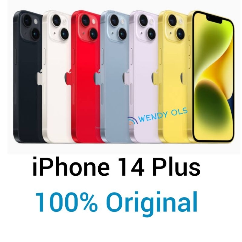 iPhone 14 Plus 5G 128GB 256GB 512GB Original 14+ Second / Seken / Bekas Mulus Likenew
