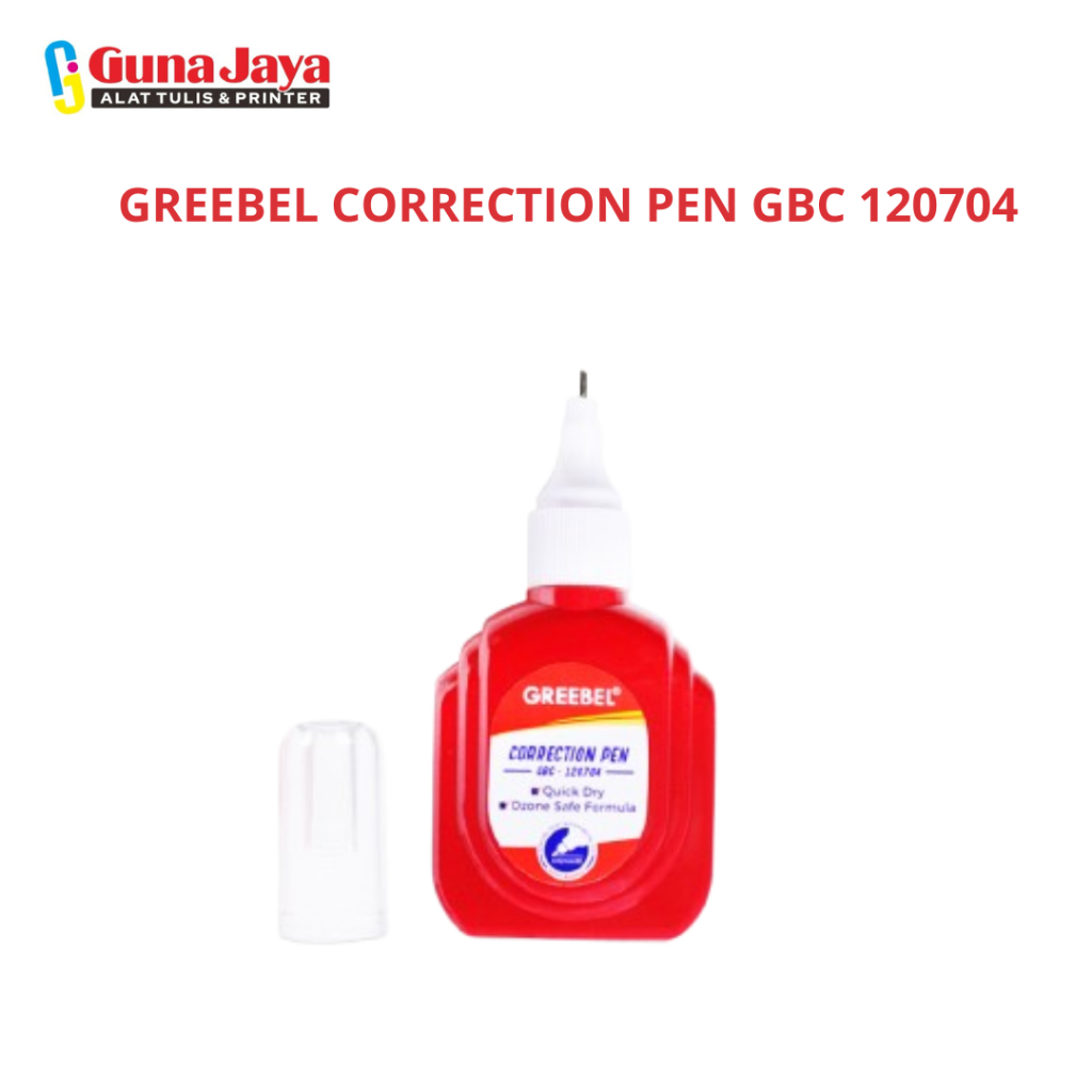 

GREEBEL Correction Pen Cair Tip Ex / GBC 120704 (PCS) Stipo Tip-Ex