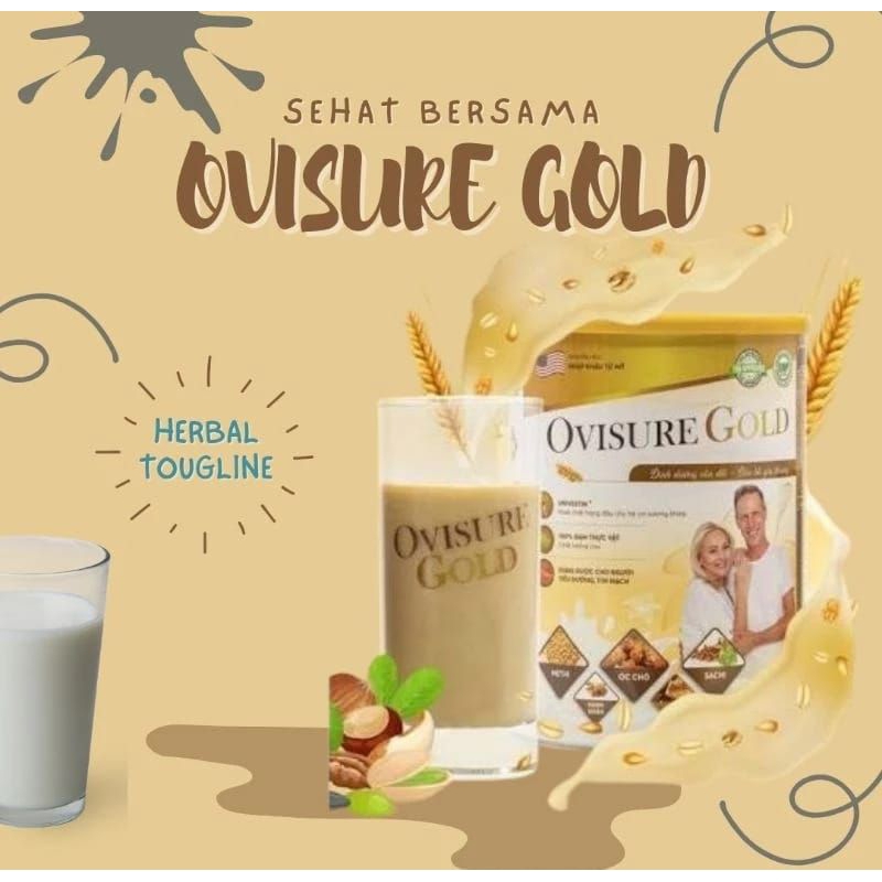 

OVISURE GOLD USA KEMASAN KALENG TERBARU SUSU MULTI KHASIAT TULANG DAN SENDI ORIGINAL BPOM