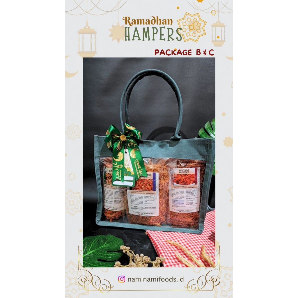 

HAMPERS IDUL FITRI/ KADO LEBARAN/ PARSEL LEBARAN/ EID MUBARAK HAMPERS
