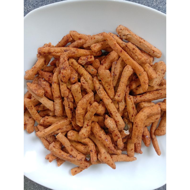 

Basreng Stik Pedas Daun Jeruk Gurih Renyah 200 Gram