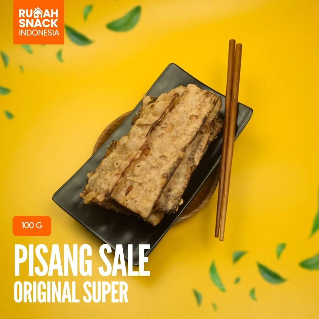 

Pisang Sale Jari Manis Original Super 100g Kripik Snack Cemilan Renyah Manis