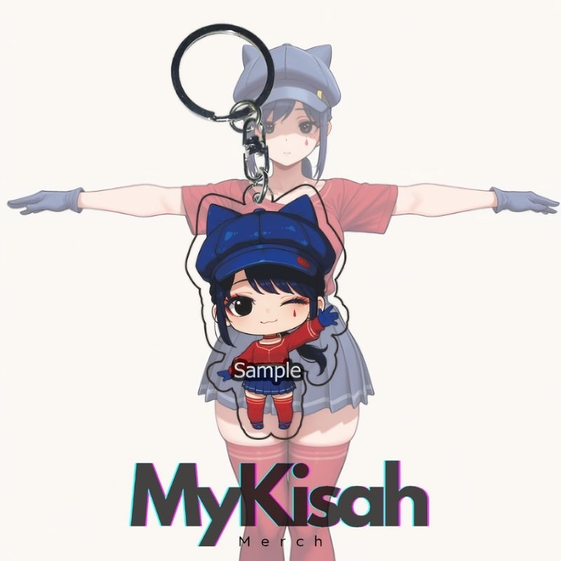 Gantungan Kunci Miside Cappie all - Miside - Ganci Anime - Key Chain Keychain