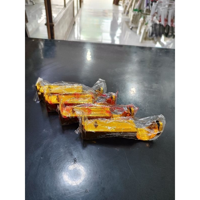 Bracket Penyangga Kaki Rel Gorden Batang Besi Gorden TOZAN Tebal Kuning Asli / Bracket Kaki Penyangg