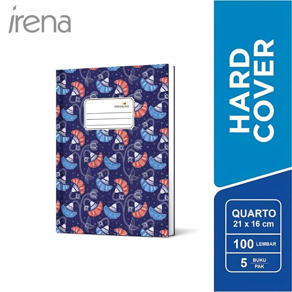 

Paperline Buku Hardcover Quarto/ Kwarto 100 & 200 Lembar Murah