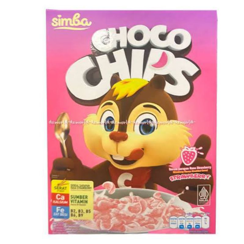 

Simba Choco Chips Strawberry Box 150 Gr
