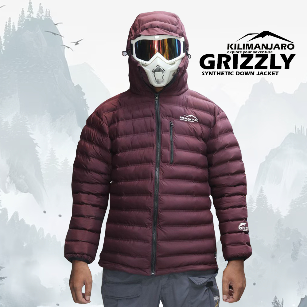 Jaket Microfiber Kilimanjaro Grizzly - Jaket Bulu Angsa Sintetis Kilimanjaro Grizzly