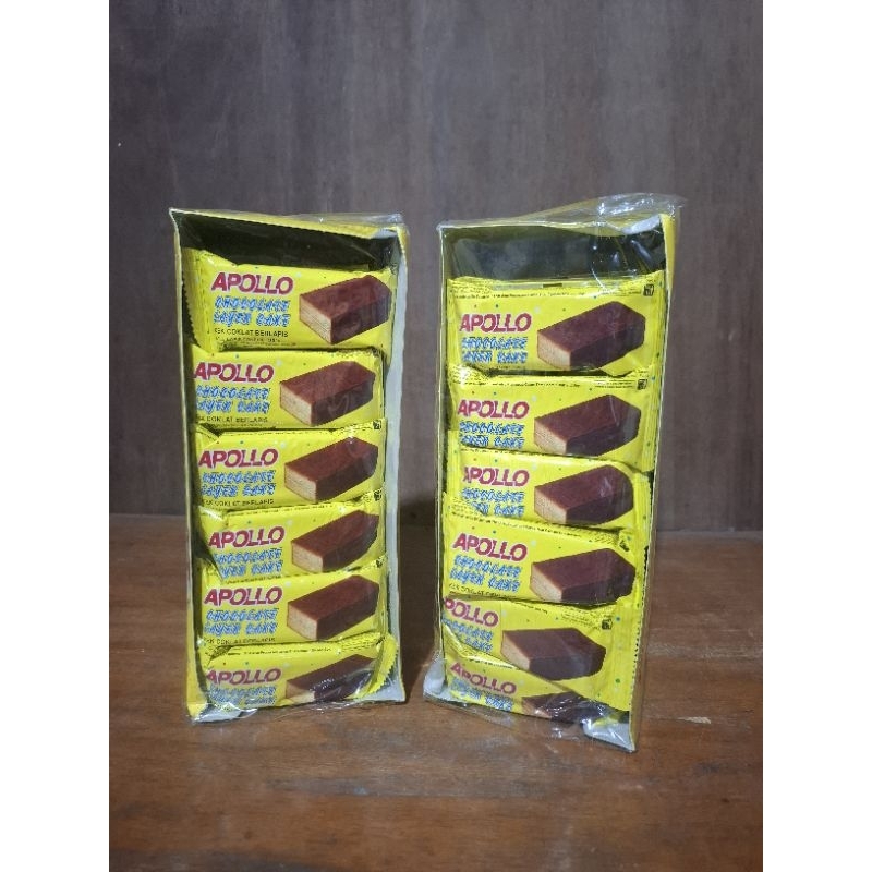 

Apollo Bolu Pandan / coklat 24 x 18 gr