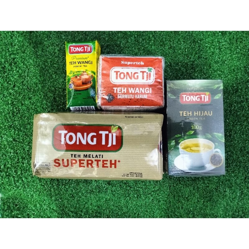 

Tong Tji Loose Tea Superteh Green Tea Jasmine Teh Bubuk Lokal HALAL