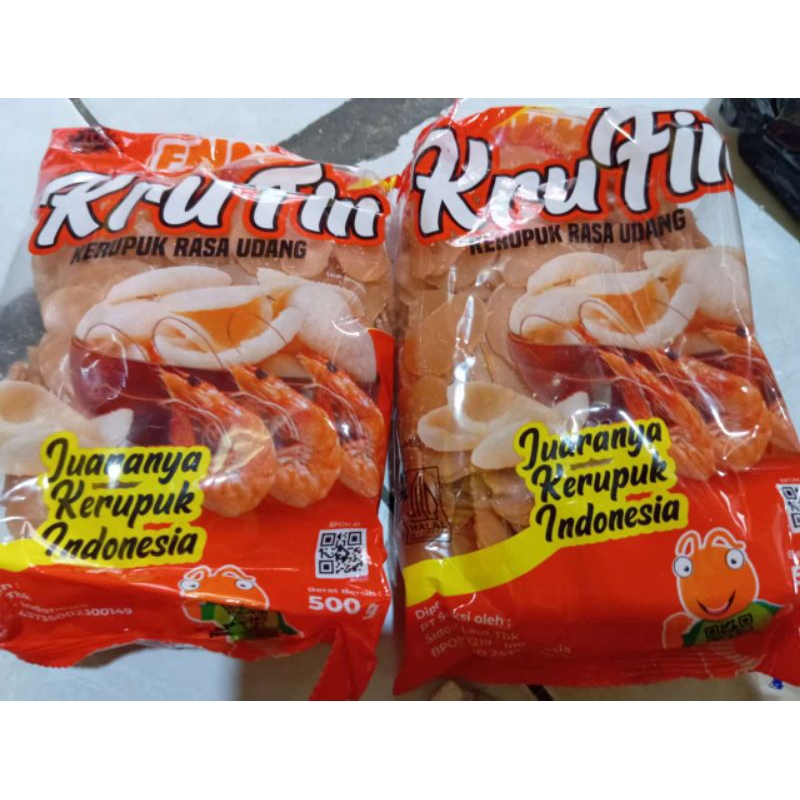 

kerupuk udang mentah