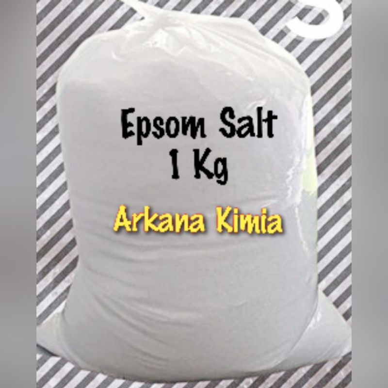 

Garam Inggris 1 Kg / Magnesium Sulfate 1 Kg / Epsom Salt 1 Kg / MgSO4 1 Kg
