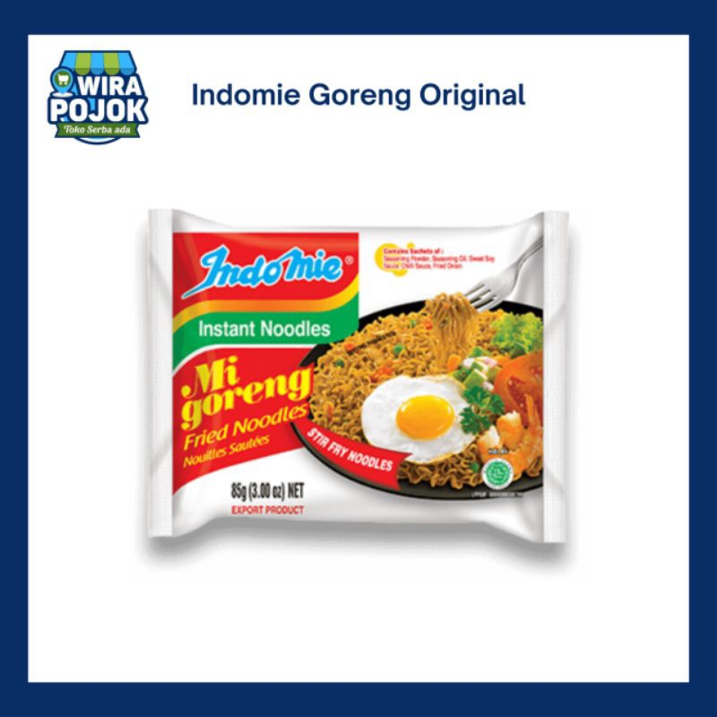 

Indomie goreng 85gr