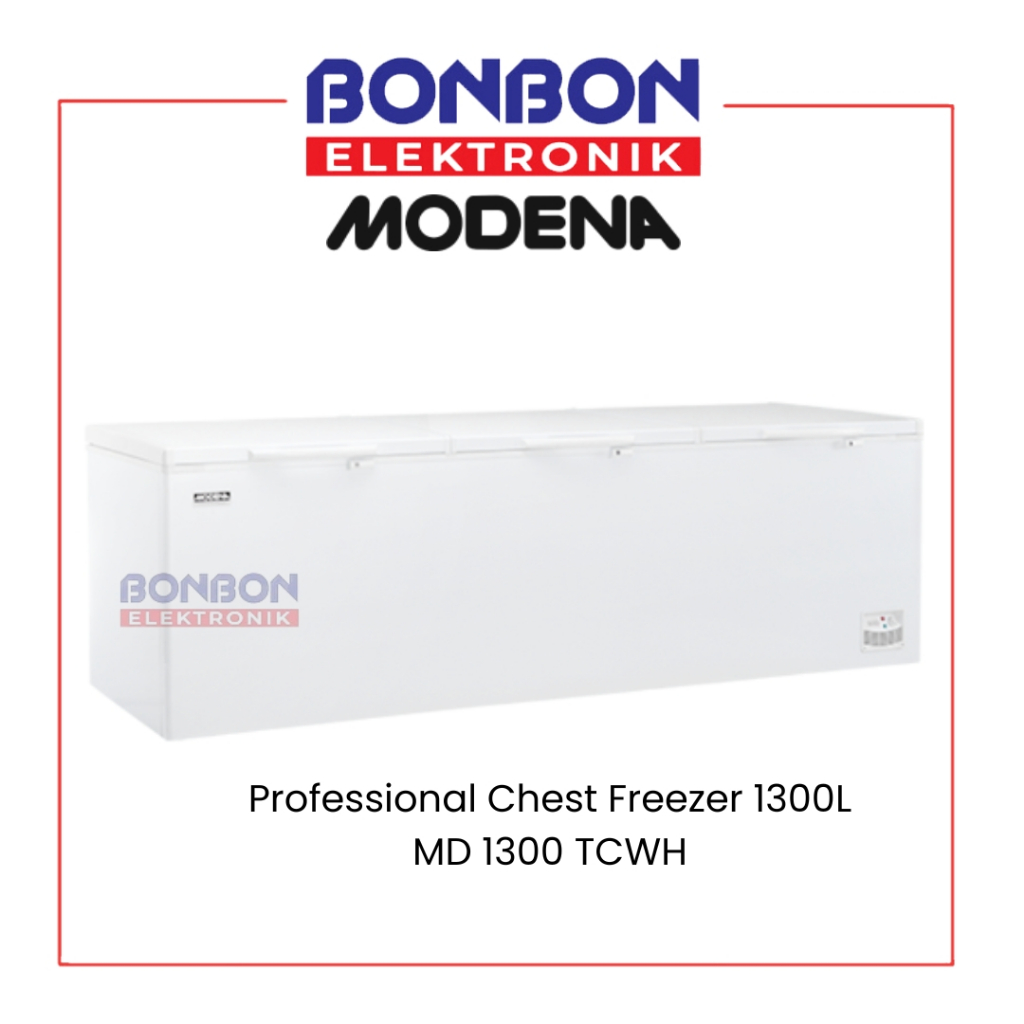 Modena Chest Freezer 1300L MD 1300 TCWH / MD 1300 / MD1300TCWH Freezer Box 1300 Liter