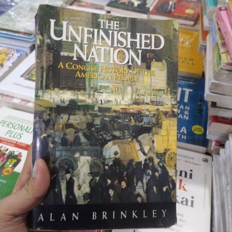 buku history import the unfinished nation a concise history of the american people by alan brinkley 