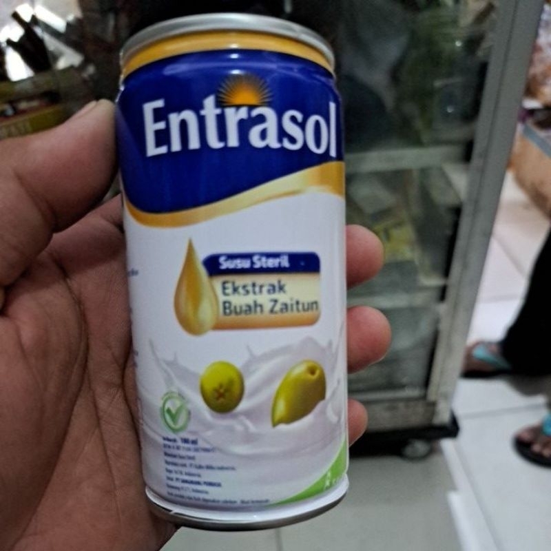 

entrasol susu steril +extrak buah zaitun 189ml