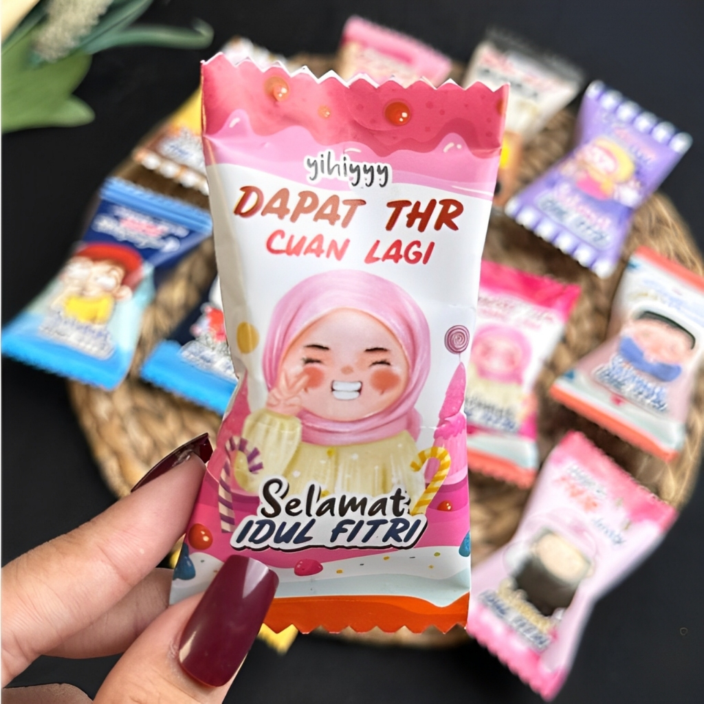 

Amplop Lebaran Model Permen Angpau THR Idul Fitri 2025