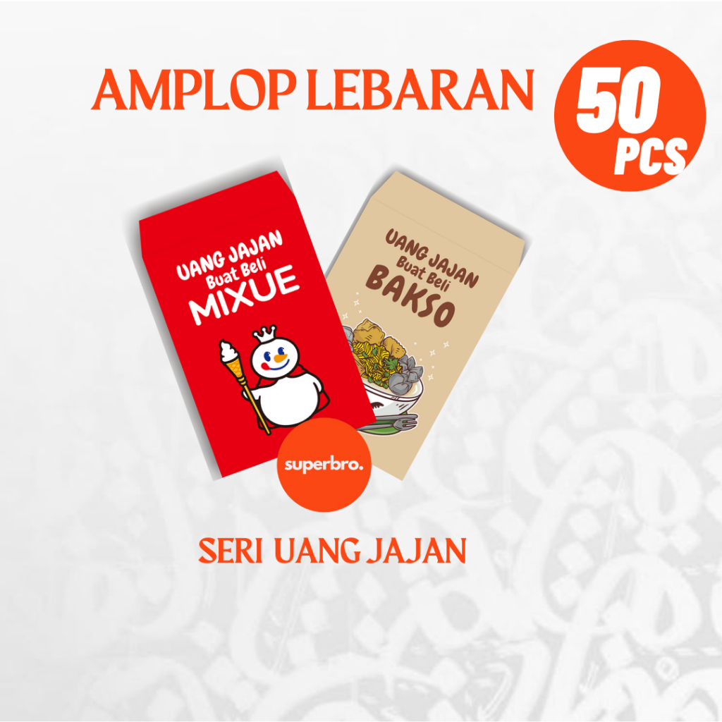 

PROMO 50 PCS AMPLOP LEBARAN 2025 MURAH UANG JAJAN ANAK IKLAN LUCU VIRAL