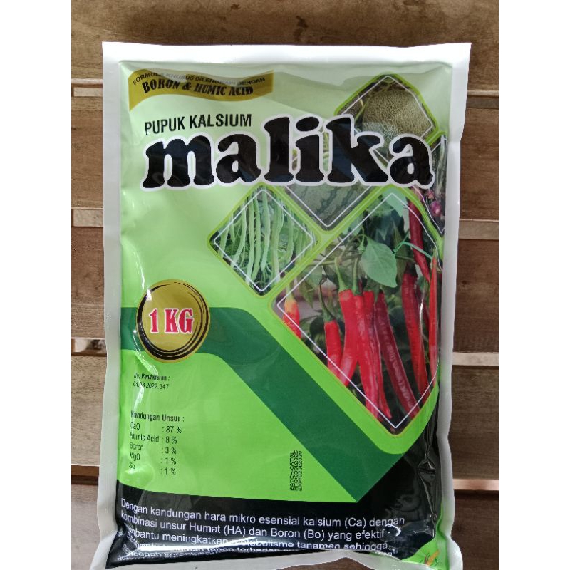 Malika 1kg Pupuk kalsium meningkatkan produktivitas bunga dan buah