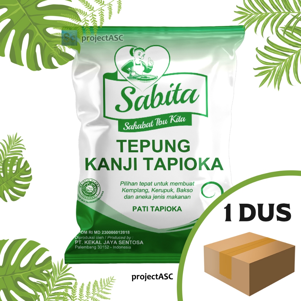 

Tepung Kanji Tapioka Sabita - Dus