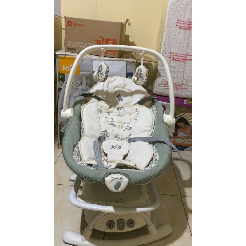 Preloved Bouncer Joie Sansa 2in1