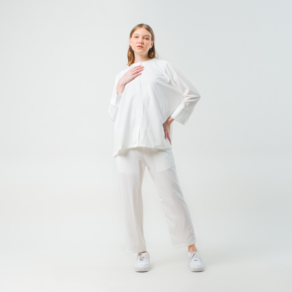 Anggia Handmade - Crinkle Set White