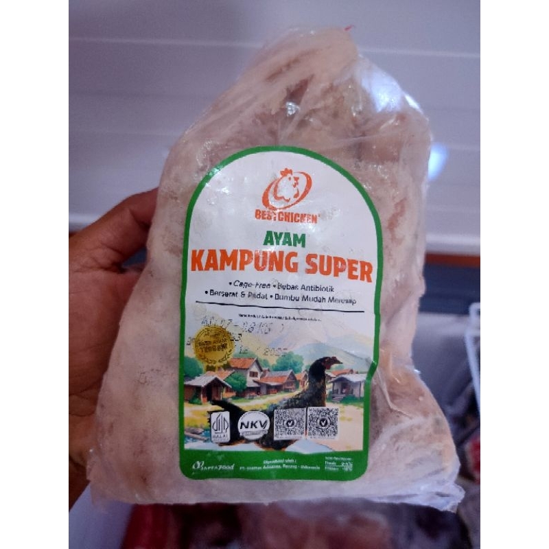 

ayam kampung super/fresh/ayam kampung utuh/800gr/Halal