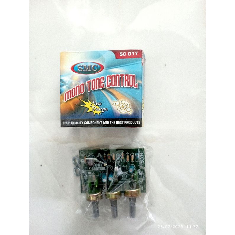 tone mono 3 pot transistor  merek SMC