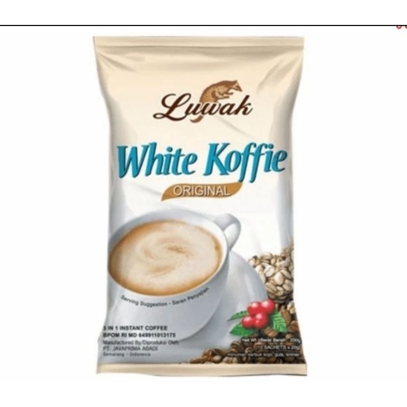 

Kopi Luwak white 1Pack isi 5PCS