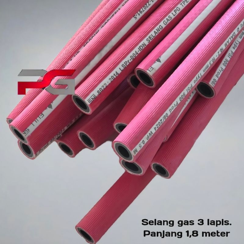Selang Gas 3 Lapis Panjang 1,8 meter