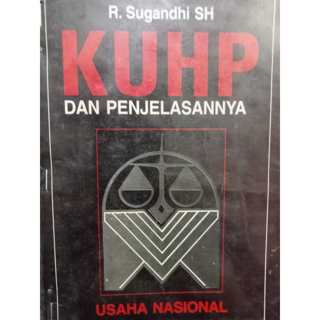 BUKU KUHP DAN PENJELASANNYA