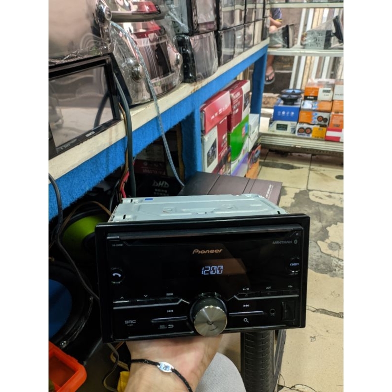 head unit single din pioneer FH S505BT