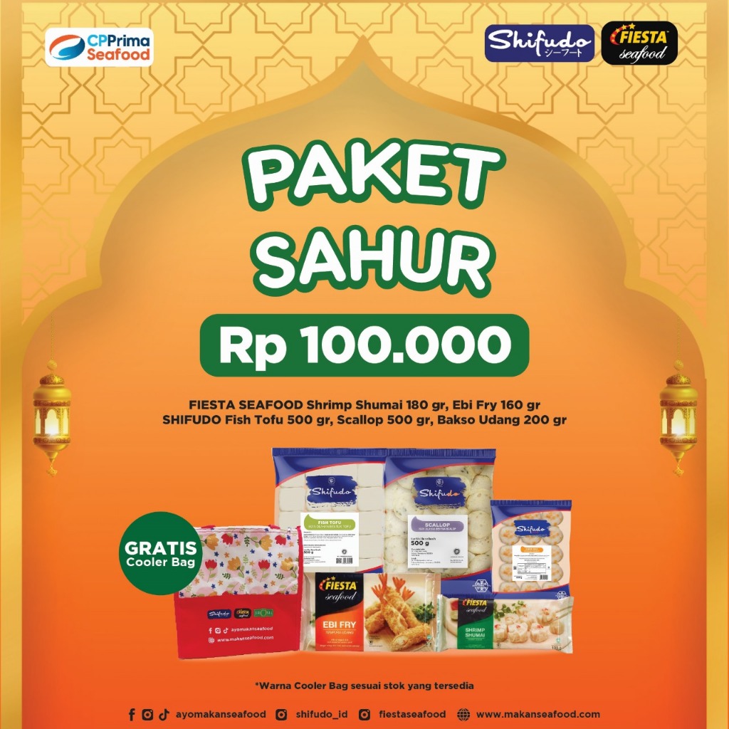 

Paket Sahur FREE Cooler Bag
