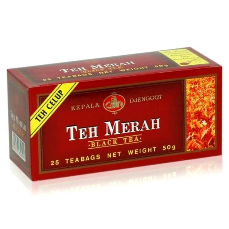 

1 (BOX ) TEH MERAH BLACK TEA ISI 25 BAG