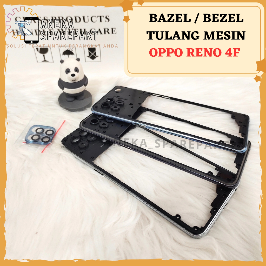 TULANG TENGAH BEZEL OPPO RENO 4F / A93 - RANGKA TUTUP MESIN OPPO RENO 4F / A93