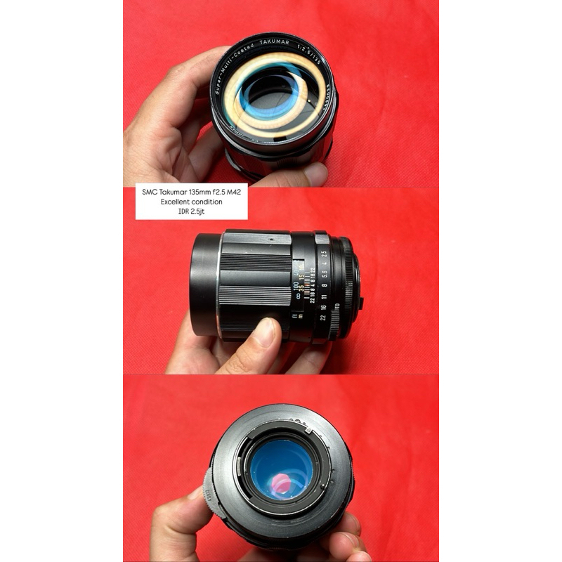 Lensa Manual SMC Takumar 135mm f2.5 M42