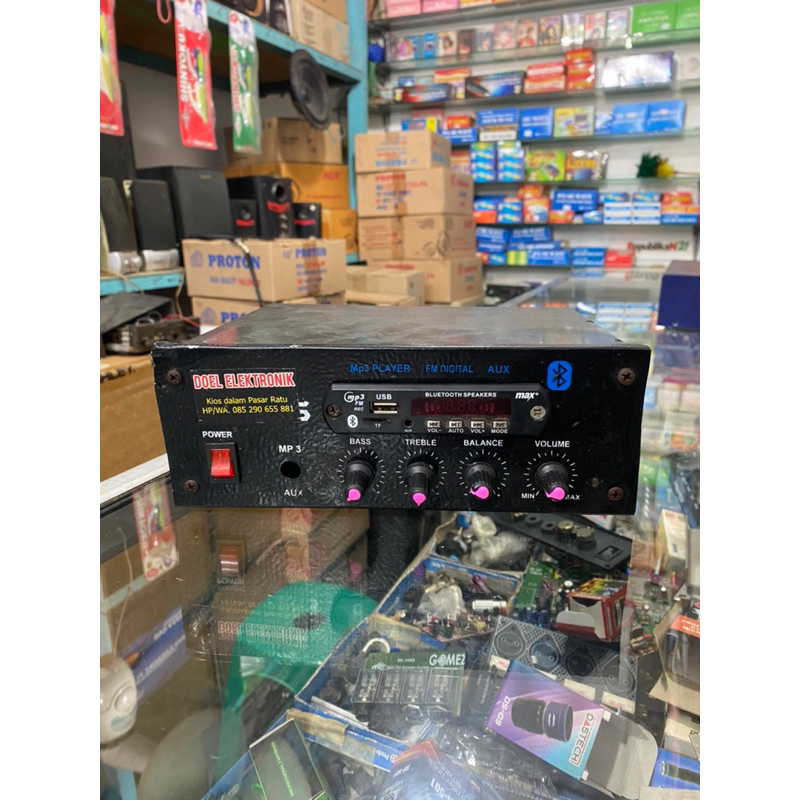 Amplifier Speaker Aktif ( Bluetooth,USB,MMC,FM )