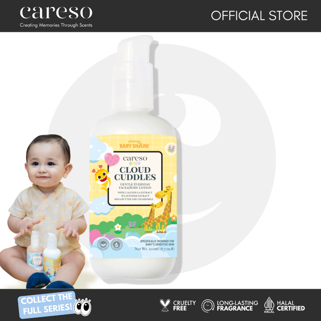 Careso Baby - Face & Body Lotion - Cloud Cuddles 200ml