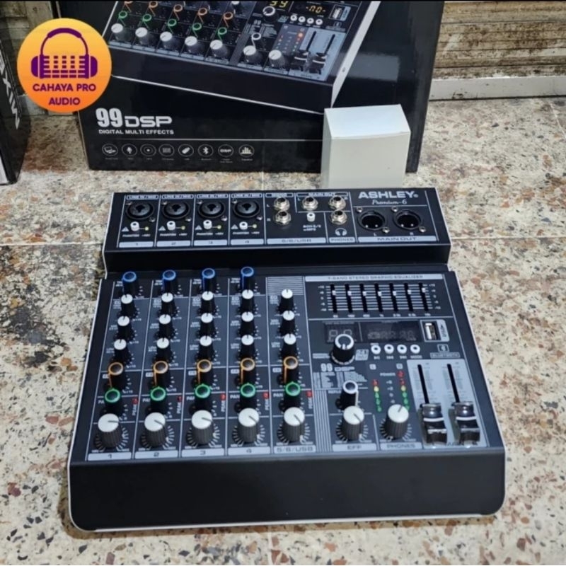 Mixer Ashley Premium 6 (6 Channel)