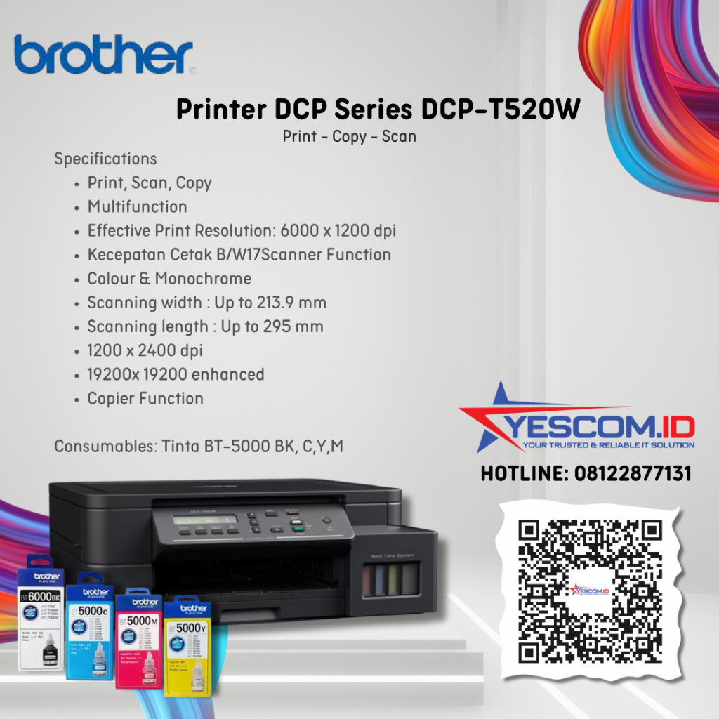 Printer BROTHER DCP-T520W Ink Tank