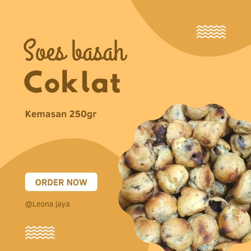 

Soes coklat // 250 gr