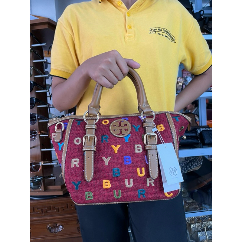 tas tb kanvas huruf bordir