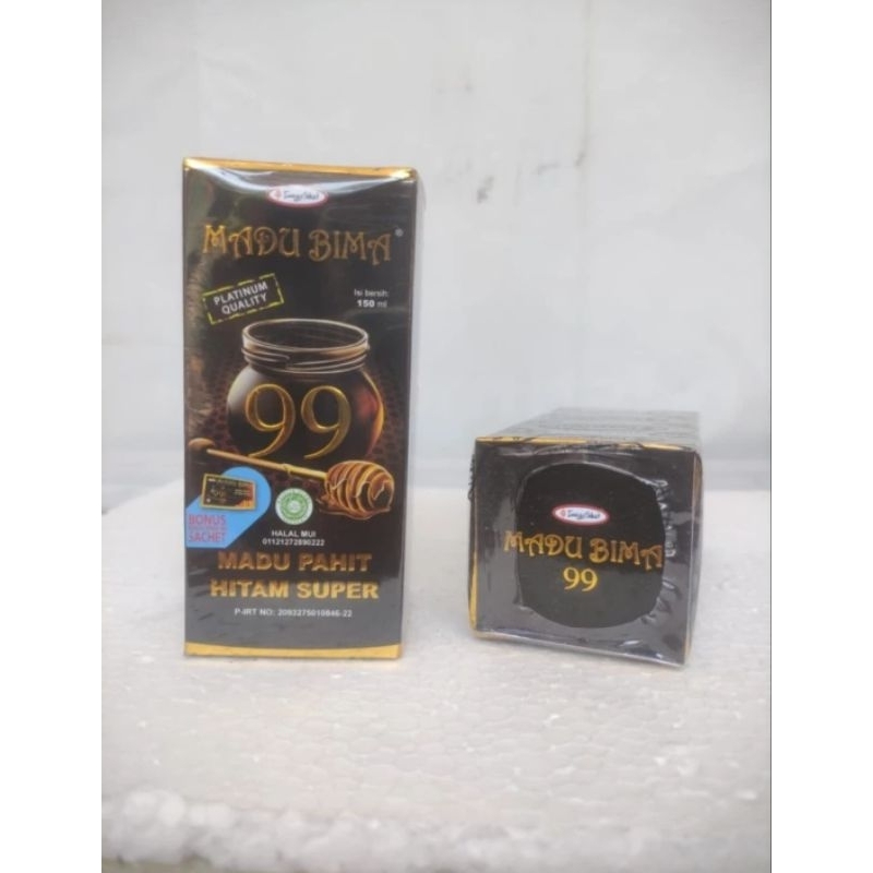 

Madu Bima 99 isi 150 ML - Madu Pahit Super Hitam