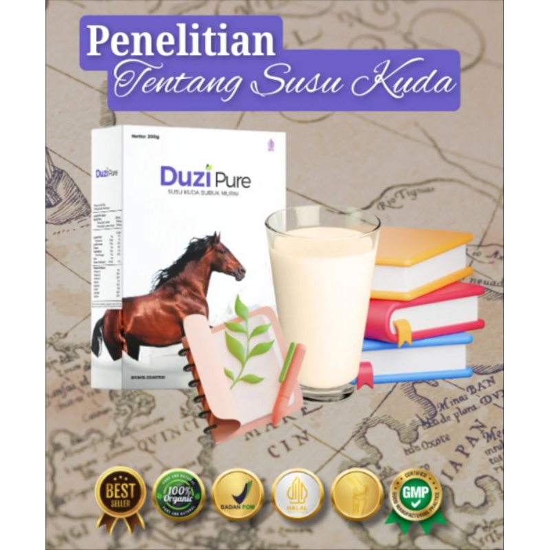 

TERLARIS DUZI PURE 100℅ ORIGINAL SUSU KUDA LIAR LOMBOK DUZIPURE ASLI MENGATASI NYERI SENDI & TULANG 200MG, SUPLEMEN DIET BPOM