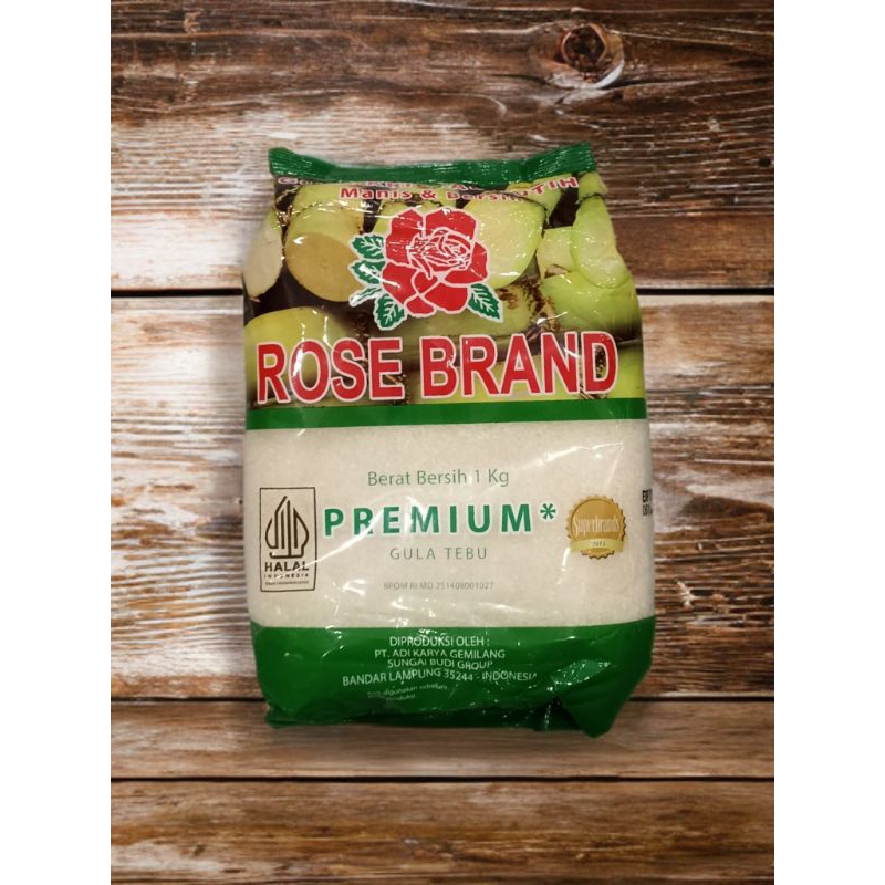 

Gula Pasir 1kg Rose Brand Gula putih Premium Rose Brand