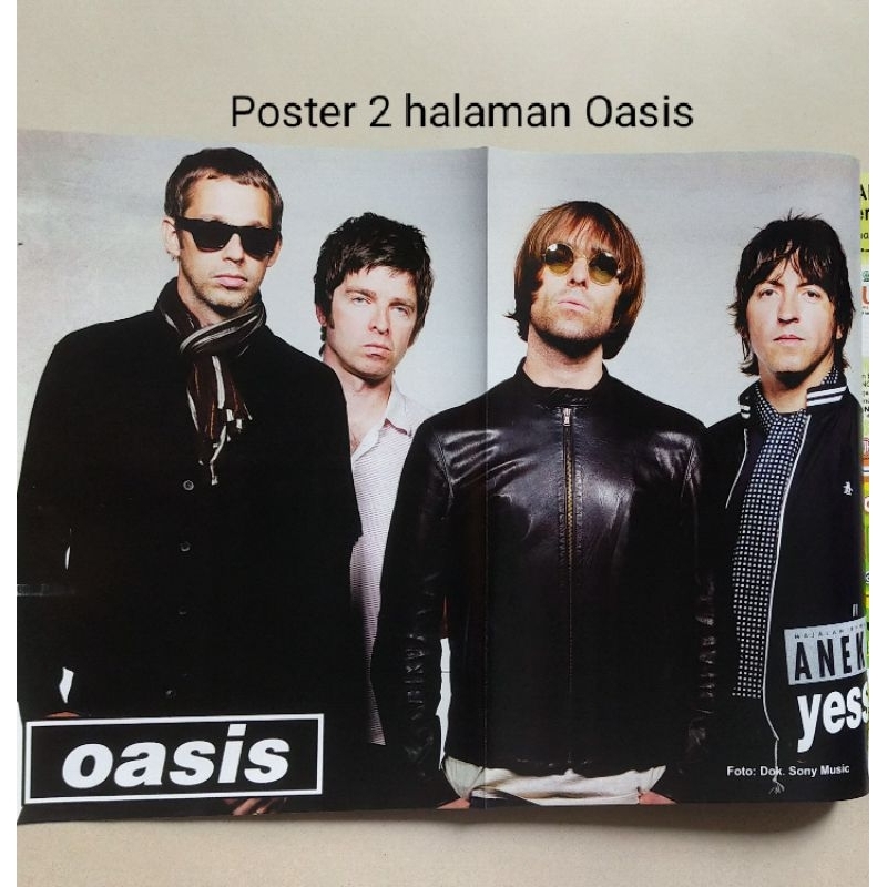 Majalah Aneka Yess 13 April 2009 : Cover Zacky, Masayu - Bonus Poster Oasis