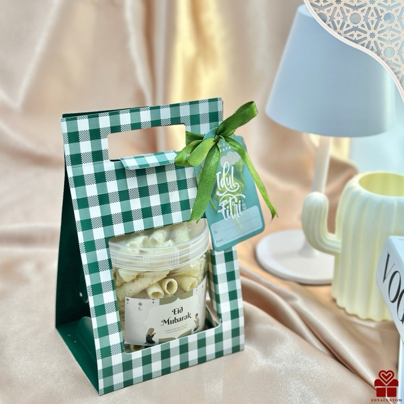 Best Sale Hampers Lebaran Mini Idul Fitri Parcel Lebaran Kue Kering Hampers Box Ramadhan Estetik